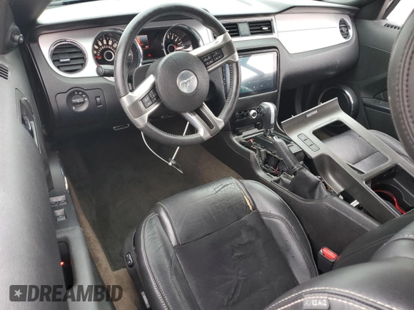 2014 Ford Mustang V6 with VIN 1ZVBP8EM9E5249726, listed as a Copart auction lot 44850925 with 93,796 mi miles and Non Repairable. Bid and sale history available at carsss.com. Image 8.