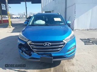 2016 Hyundai Tucson Eco with VIN KM8J3CA24GU054350, listed as a IAAI auction lot 41983769 with 132,424 mi miles. Bid and sale history available at carsss.com. Image 12.