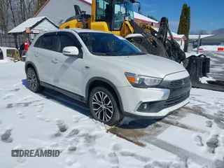2016 Mitsubishi Outlander Sport 2.4 ES with VIN JA4AR3AW0GZ054655, listed as a IAAI auction lot 41866758 with 100,018 mi miles. Bid and sale history available at carsss.com. Image 1.