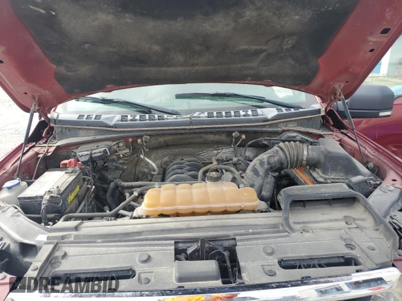 2016 Ford F-150 XLT with VIN 1FTEW1EF9GKD61944, listed as a Copart auction lot 53805495 with 233,579 mi miles and Salvage Title. Bid and sale history available at DreamBid. Image 11.