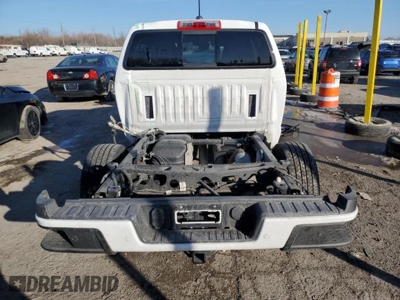 2021 GMC Canyon 4WD Elevation with VIN 1GTG6CEN9M1196409, listed as a Copart auction lot 42700465 with 26,023 mi miles and Salvage Title. Bid and sale history available at carsss.com. Image 6.
