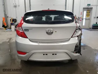 2013 Hyundai Accent GL with VIN KMHCT5AE3DU106089, listed as a Copart auction lot 52165375 with 107,414 mi miles and Salvage Title. Bid and sale history available at carsss.com. Image 6.