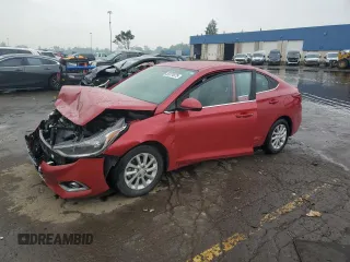 2022 Hyundai Accent SE with VIN 3KPC24A6XNE187585, listed as a Copart auction lot 59374575 with 50,707 mi miles and Non repairable. Bid and sale history available at DreamBid. Image 1.