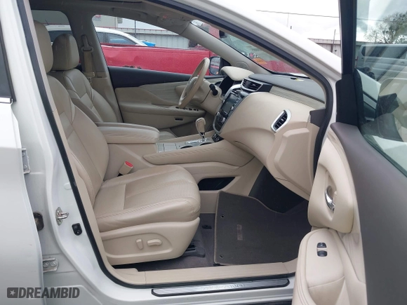 2016 Nissan Murano SL with VIN 5N1AZ2MH3GN139327, listed as a IAAI auction lot 41908885 with 99,508 mi miles. Bid and sale history available at carsss.com. Image 5.