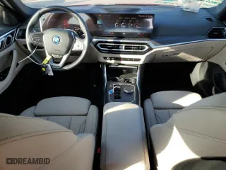 2023 BMW i4 eDrive35 with VIN WBY43AW04PFP72058, listed as a Copart auction lot 75542073 with 449 mi miles. Bid and sale history available at carsss.com. Image 8.