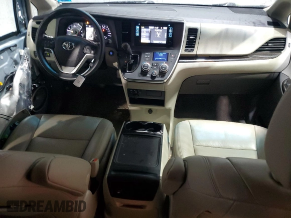 2017 Toyota Sienna XLE с VIN 5TDDZ3DC3HS178281, выставлен на аукционе Copart как лот 56352905 с пробегом 109 156 миль миль и Списание • Salvage title. История ставок и продаж доступна на DreamBid. Изображение 8.