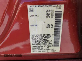 2015 Nissan Altima S with VIN 1N4AL3AP9FC118022, listed as a Copart auction lot 87215444 with 95,175 mi miles and Salvage Title. Bid and sale history available at DreamBid. Image 14.