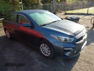 2020 Kia Forte LXS with VIN 3KPF24AD0LE173705, listed as a IAAI auction lot 41971096 with 164,572 mi miles. Bid and sale history available at carsss.com. Image 1.