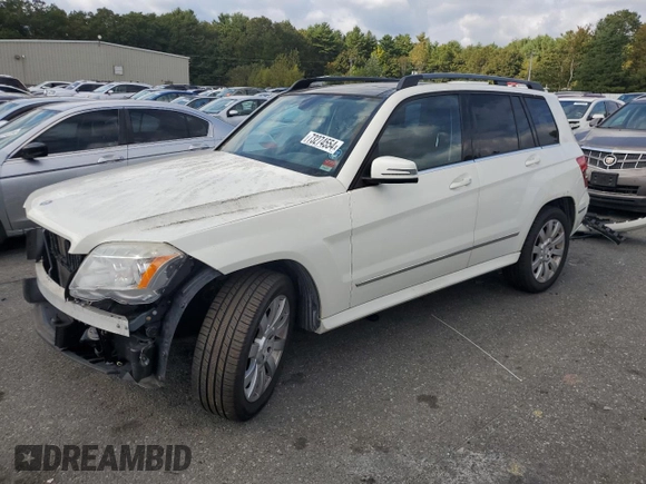 2012 Mercedes-Benz GLK 350 with VIN WDCGG8HBXCF720965, listed as a Copart auction lot 73274554 with 146,105 mi miles and Salvage Title. Bid and sale history available at DreamBid. Image 1.
