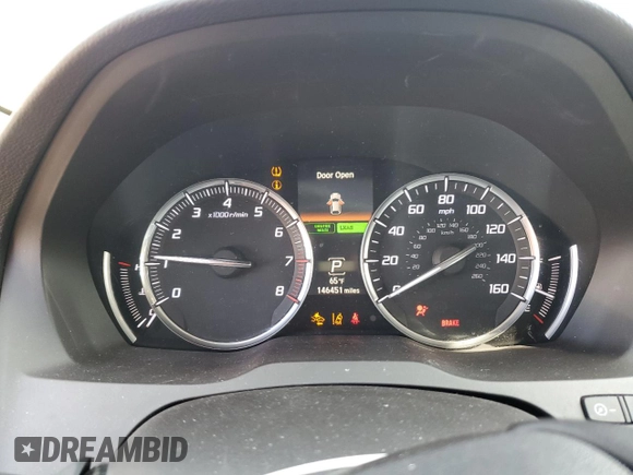 2016 Acura MDX w/Tech with VIN 5FRYD3H42GB006652, listed as a Copart auction lot 51075875 with 146,451 mi miles and Salvage Title. Bid and sale history available at carsss.com. Image 9.