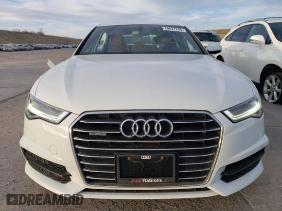 2017 Audi A6 Premium with VIN WAUF8AFC5HN064783, listed as a Copart auction lot 49827245 with 51,014 mi miles and Salvage Title. Bid and sale history available at carsss.com. Image 5.