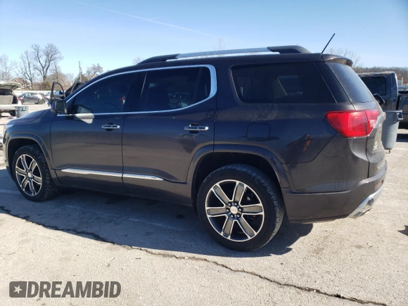 2019 GMC Acadia Denali with VIN 1GKKNPLS0KZ149074, listed as a Copart auction lot 47393255 with 118,557 mi miles and Salvage title. Bid and sale history available at DreamBid. Image 2.