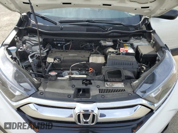 2017 Honda CR-V LX with VIN 2HKRW6H37HH205112, listed as a Copart auction lot 45065765 with 39,927 mi miles and Salvage Title. Bid and sale history available at DreamBid. Image 12.