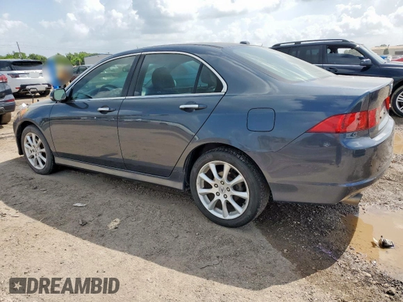 2006 Acura TSX with VIN JH4CL96806C008949, listed as a Copart auction lot 61415395 with 235,249 mi miles and Salvage title. Bid and sale history available at DreamBid. Image 2.