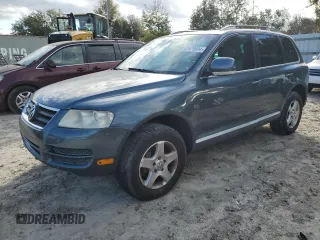2007 Volkswagen Touareg V6 with VIN WVGZE77L07D000435, listed as a Copart auction lot 85979004 with Not Provided miles and Clean Title. Bid and sale history available at DreamBid. Image 1.