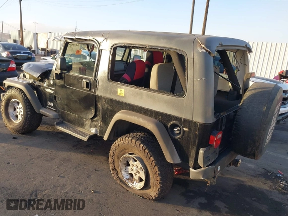 2005 Jeep Wrangler Unlimited with VIN 1J4FA44S35P314941, listed as a IAAI auction lot 41278276 with 248,865 mi miles. Bid and sale history available at carsss.com. Image 3.
