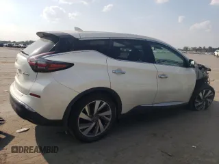 2021 Nissan Murano SL with VIN 5N1AZ2CS0MC127429, listed as a Copart auction lot 69502014 with 49,833 mi miles and Clean Title. Bid and sale history available at DreamBid. Image 3.