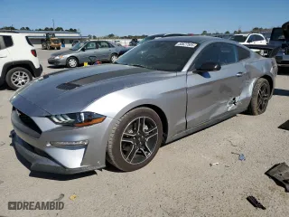 2022 Ford Mustang EcoBoost with VIN 1FA6P8TH9N5100894, listed as a Copart auction lot 50627505 with 41,544 mi miles and Salvage Title. Bid and sale history available at carsss.com. Image 1.