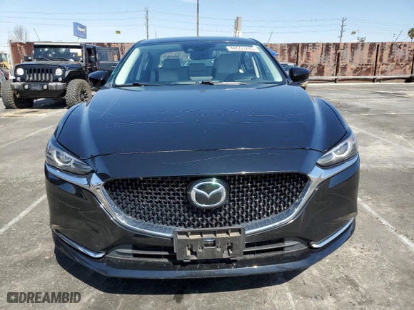 2018 Mazda Mazda6 Grand Touring Reserve with VIN JM1GL1WY8J1300177, listed as a Copart auction lot 48551285 with 69,496 mi miles and Salvage Title. Bid and sale history available at carsss.com. Image 5.