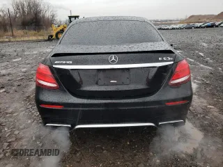 2018 Mercedes-Benz E-Class AMG E 63 S with VIN WDDZF8KBXJA293104, listed as a Copart auction lot 69405942 with 63,803 mi miles. Bid and sale history available at carsss.com. Image 6.