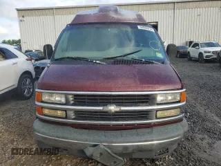 1999 Chevrolet Express with VIN 1GBFG15R1X1014078, listed as a Copart auction lot 68890974 with 199,380 mi miles and Salvage Title. Bid and sale history available at carsss.com. Image 5.