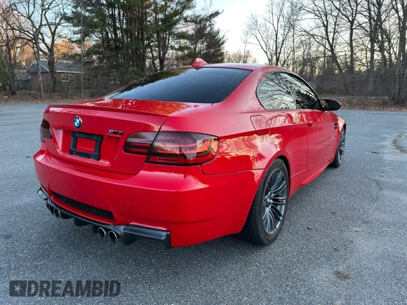 2011 BMW M3 with VIN WBSKG9C52BE368646, listed as a Copart auction lot 61022745 with 201,163 mi miles and Clean title. Bid and sale history available at DreamBid. Image 4.