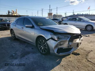 2018 Acura TLX with VIN 19UUB2F35JA002493, listed as a Copart auction lot 66779732 with 81,578 mi miles. Bid and sale history available at carsss.com. Image 1.