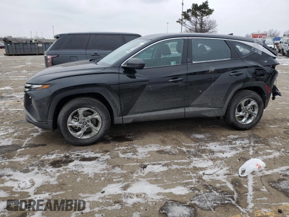 2024 Hyundai Tucson SE with VIN 5NMJACDE7RH430355, listed as a Copart auction lot 86730884 with 4,737 mi miles and Non Repairable. Bid and sale history available at carsss.com. Image 1.