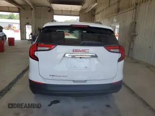 2024 GMC Terrain SLE with VIN 3GKALMEG3RL261149, listed as a Copart auction lot 62679305 with 54,408 mi miles and Salvage title. Bid and sale history available at DreamBid. Image 6.