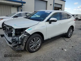 2021 Toyota Venza LE with VIN JTEAAAAH5MJ081231, listed as a Copart auction lot 75884214 with 28,585 mi miles and Salvage Title. Bid and sale history available at carsss.com. Image 1.