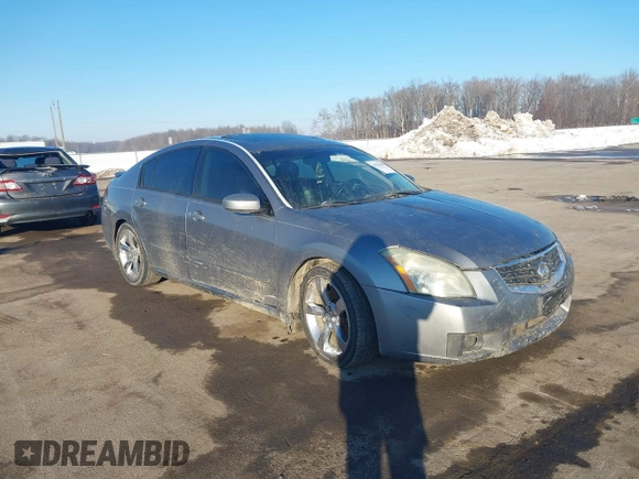 2007 Nissan Maxima 3.5 SE with VIN 1N4BA41E37C849447, listed as a IAAI auction lot 41363106 with 182,769 mi miles. Bid and sale history available at carsss.com. Image 1.