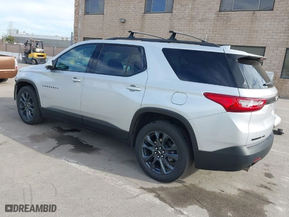 2021 Chevrolet Traverse RS with VIN 1GNEVJKW1MJ183186, listed as a IAAI auction lot 41690421 with 39,424 mi miles. Bid and sale history available at carsss.com. Image 3.