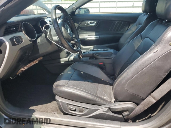 2017 Ford Mustang EcoBoost with VIN 1FA6P8TH9H5217623, listed as a Copart auction lot 52558825 with 81,796 mi miles and Salvage Title. Bid and sale history available at DreamBid. Image 7.