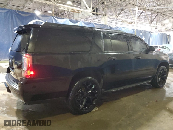 2015 GMC Yukon XL SLT with VIN 1GKS2HKC8FR259613, listed as a Copart auction lot 45114745 with 108,995 mi miles and Clean Title. Bid and sale history available at carsss.com. Image 3.