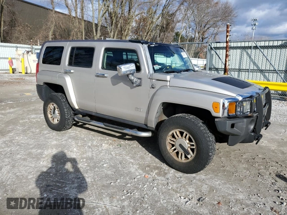 2006 Hummer H3 with VIN 5GTDN136268141339, listed as a Copart auction lot 41491775 with 90,387 mi miles and Clean Title. Bid and sale history available at DreamBid. Image 4.