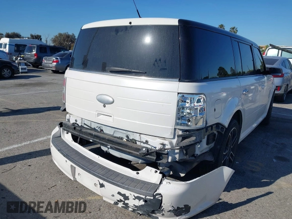 2019 Ford Flex SEL with VIN 2FMGK5C83KBA07965, listed as a IAAI auction lot 41838222 with 98,021 mi miles. Bid and sale history available at carsss.com. Image 4.