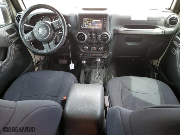 2017 Jeep Wrangler Unlimited Sport with VIN 1C4BJWDG5HL670282, listed as a Copart auction lot 52332905 with 106,022 mi miles and Salvage Title. Bid and sale history available at carsss.com. Image 8.