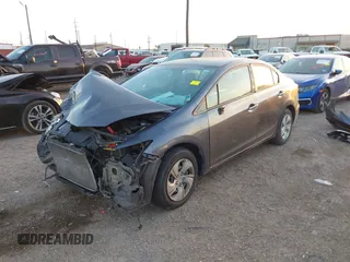2015 Honda Civic Sedan LX with VIN 19XFB2F58FE002663, listed as a IAAI auction lot 41795876 with 103,662 mi miles. Bid and sale history available at carsss.com. Image 18.