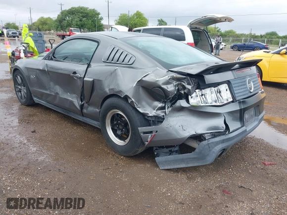 2011 Ford Mustang GT with VIN 1ZVBP8CF8B5148094, listed as a IAAI auction lot 41901160 with 161,658 mi miles. Bid and sale history available at carsss.com. Image 3.