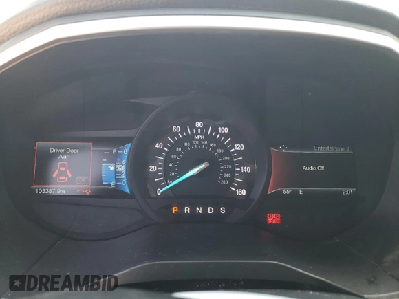 2015 Ford Edge SEL with VIN 2FMTK4J93FBB08529, listed as a Copart auction lot 51857755 with 103,387 mi miles and Salvage Title. Bid and sale history available at carsss.com. Image 9.