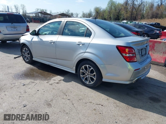 2018 Chevrolet Sonic LT with VIN 1G1JD5SG6J4132523, listed as a IAAI auction lot 41918454 with 59,332 mi miles and . Bid and sale history available at DreamBid. Image 3.
