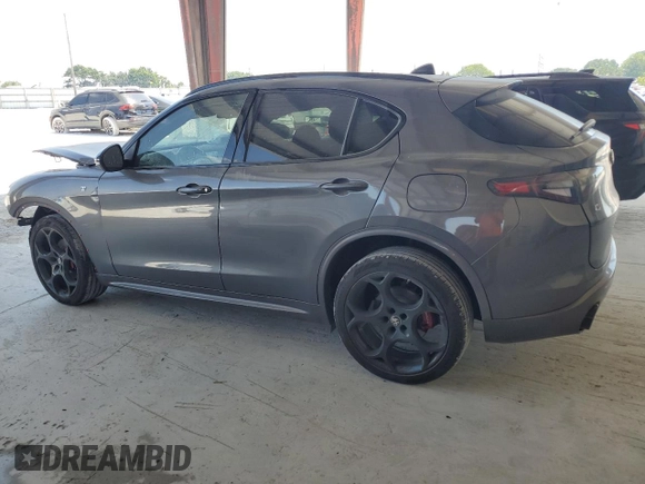 2024 Alfa Romeo Stelvio Ti z VIN ZASPAKBN5R7D80366, wystawiony jako Copart lot #54667015 z przebiegiem 9 254 mil mil oraz Nie do naprawy • Non repairable. Historia ofert i sprzedaży dostępna na DreamBid. Obrazek 2.