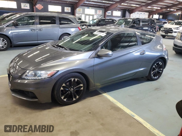 2015 Honda CR-Z EX with VIN JHMZF1D68FS000477, listed as a Copart auction lot 75203534 with 271,471 mi miles and Clean Title. Bid and sale history available at carsss.com. Image 1.