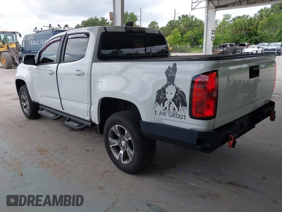 2020 Chevrolet Colorado 2WD Z71 with VIN 1GCGSDEN2L1159458, listed as a IAAI auction lot 42412924 with 90,011 mi miles and . Bid and sale history available at DreamBid. Image 3.