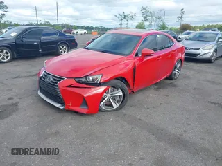 2018 Lexus IS with VIN JTHBA1D27J5064532, listed as a IAAI auction lot 41976607 with 95,140 mi miles. Bid and sale history available at carsss.com. Image 17.