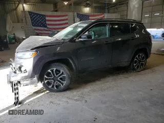 2022 Jeep Compass High Altitude with VIN 3C4NJDCB0NT103601, listed as a Copart auction lot 46914975 with 30,221 mi miles and Salvage Title. Bid and sale history available at DreamBid. Image 1.