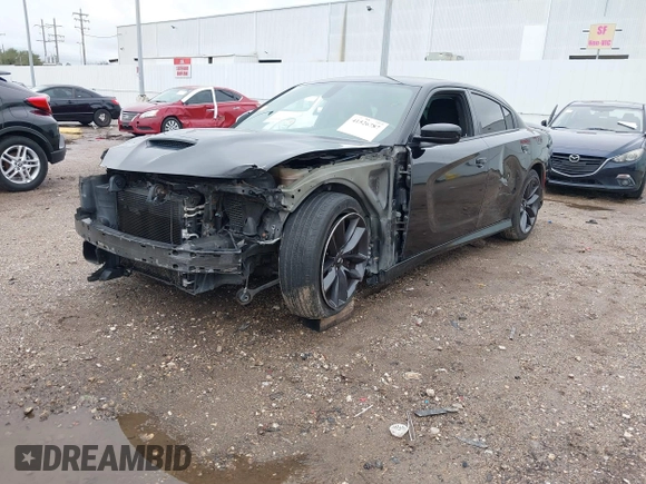 2019 Dodge Charger Scat Pack with VIN 2C3CDXGJ8KH736812, listed as a IAAI auction lot 41526787 with 109,029 mi miles and . Bid and sale history available at DreamBid. Image 6.