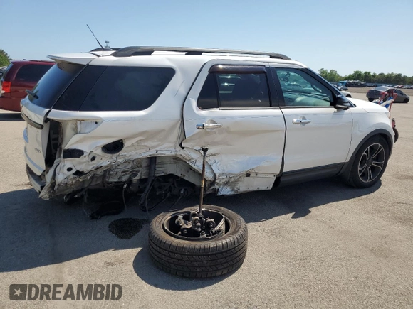 2014 Ford Explorer Sport with VIN 1FM5K8GT3EGB31688, listed as a Copart auction lot 61544605 with 71,061 mi miles and Salvage title. Bid and sale history available at DreamBid. Image 3.