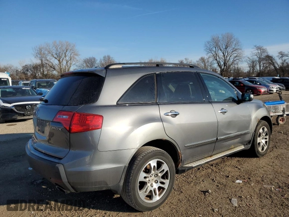 2008 Acura MDX with VIN 2HNYD28298H502824, listed as a Copart auction lot 50374405 with 225,946 mi miles and Salvage Title. Bid and sale history available at DreamBid. Image 3.