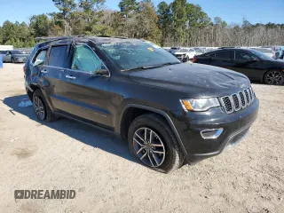 2020 Jeep Grand Cherokee Limited with VIN 1C4RJEBG9LC244499, listed as a Copart auction lot 87688735 with 44,766 mi miles and Salvage Title. Bid and sale history available at carsss.com. Image 4.
